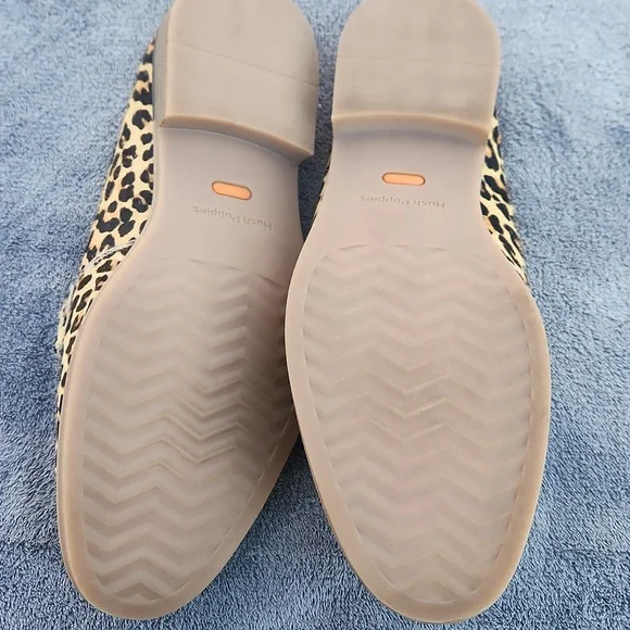 Hush Puppies Leopard Print MULES - Picture 4 of 5